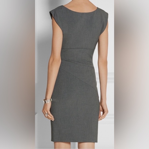 Diane Von Furstenberg NWT Bevin dress, size 6, colour is Night Fall (dark grey) - Picture 12 of 12